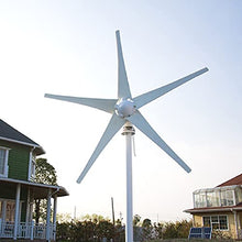 Free Energy Quiet 400W Wind Turbine Generator 24V for Residence Use Outdoor Power Tools (Color : 3 Blades Type Specification : Free Controller)