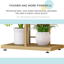 ZOCWJK Plant Stand 6 Tier Iron Art Plant Stand 7 indivual Unit Shelving Flower Pot Storage Rack for Balcony Garden Indoor,