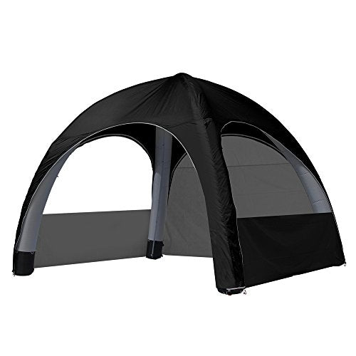 Vispronet Inflatable Canopy Tent 16ft x 16ft Black