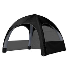 Vispronet Inflatable Canopy Tent 16ft x 16ft Black
