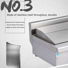 Double Gas Griddle Grill Smooth LPG Commercial Stainless Steel Heavy Duty Restaurant Outdoor Griddle Gas Baking Plate Burger Grill Large Non-Stick Burners Flat Hot Plate for Home and Commercial,720