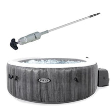 Intex Rechargeable Pool Vacuum & PureSpa Plus Hot Tub Greywood