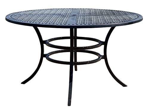 212 Main KC Windermere 52 in. Round Table Multicoloured