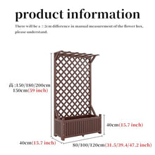 FORRTY garden boxes outdoor raised raised garden bed planter box Comes with small shovel, screwdriver, gloves and planting box inner bag Garden fence flower stand with climbing pergola Can be used for