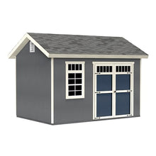 Handy Home Products Beachwood 8x12 Do-it-Yourself Wooden Storage Shed with Floor Kit- Does not Include Paint or Roofing Shingles