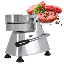 Commercial Hamburger Press Patty Maker, 100mm/130mm/150mm Stainless Steel Heavy Duty Grill Burger Press Patty Meat Tool with 500 Pcs Patty Papers,130mm