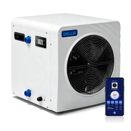 Della Omi Spark 21,000 BTU Inverter Pool Heat Pump up to 7,000 Gallons