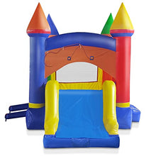 Cloud 9 Castle Inflatable Bounce House with Water Slide Multicolor