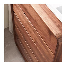 DINBOZ26X Living Room Table Storage Cabinet Simple Solid Wood Drawer Living Room Bedroom Side Outdoor Side Table