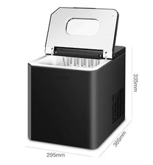 TEDILUVI Ice Maker Commercial Milk Tea Shop Bar Table KTV Full Automatic Household Round Small