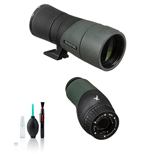 SWAROVSKI OPTIK STX Spotting Scope Modular Zoom Eyepiece with 65mm Objective Lens Black