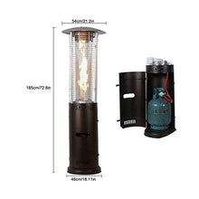 Exception Heavy Duty Vertical Landscape Heater, Premium Liquefied Gas Propane Heater, Outdoor Patio Heater, Ideal for Commercial/Home