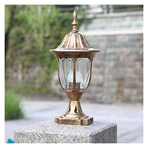 ALDEPO Courtyard Light Europe Outdoor Pillar Lamp Garden Courtyard Fence Column Step Corridor Street Garden Fence Parking Lot Coffee Lighting