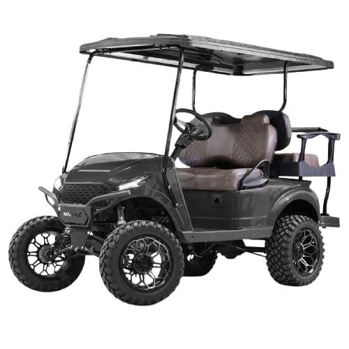 Sourcefy Storm Body Kit Gunmetal Metallic for EZGO TXT 1994+ w/ LUX RGB Light Kit