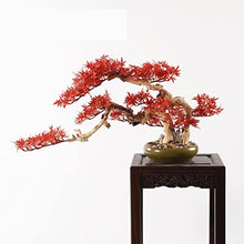 Artificial Plants Simulation Plant Art Bonsai Modern New Chinese Style Zen Simulation Red Bonsai Living Room Porch Cabinet Ornaments Articifical Plants Indoor