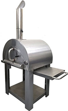 SDI Factory Direct Stainless Steel Artisan Outdoor Wood Fired Pizza Oven BBQ Grill + Accessories