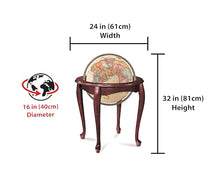 Replogle Large Anne Globe Off-White