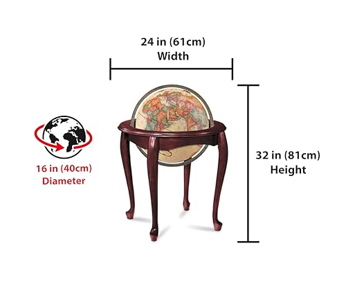 Replogle Large Anne Globe Off-White