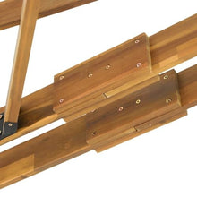 Roomfitters Acacia Wood Pergola Rustic Outdoor Patio Shade Structure Teak
