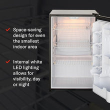 Blaze 39-Inch Stainless Steel Access Door & Triple Drawer Combo | Commercial-Grade 304 Stainless Steel | Soft-Close Hinges | Ambient Drawer Lighting | Curved Handles | BLZ-DDC-R-39-LTSC