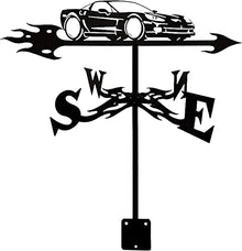 Weathervane Weather Vane Wind Direction Indicator Measuring Tools Wind Vanes Decorative Garden Yard (Pickup Trucks)
