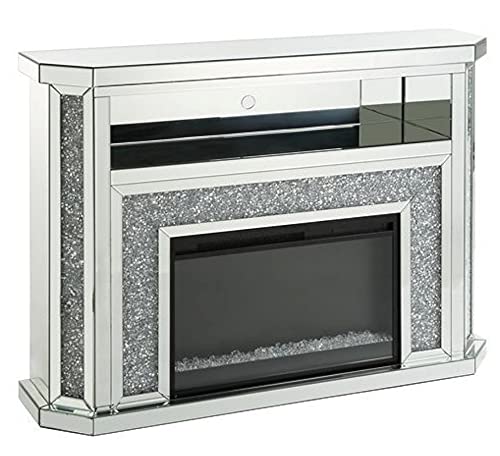 acme Fireplace with FIRECORE with LED