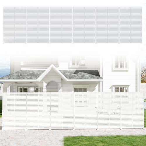 Trygoal 72" Privacy Screen Outdoor Privacy Fence Panel for Patio