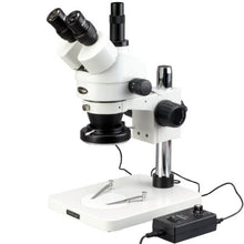 AmScope Trinocular Stereo Zoom Microscope 3.5X-90X White