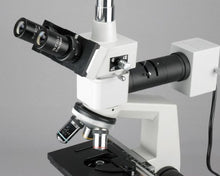AmScope Digital Trinocular Metallurgical Microscope 40X-1600X with 8MP Camera