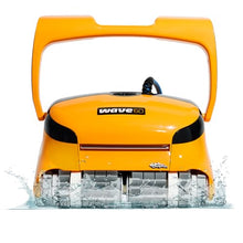Dolphin Wave 60 Robotic Pool Vacuum Cleaner with Caddy Yellow