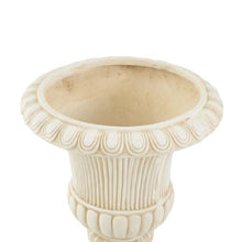 Merax 2 Set 15.94" H Classical Scroll & Fluted Pedestal Urn Planter