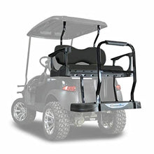 MADJAX Genesis 300 Rear Seat Kit for Club Car Precedent/Onward/Tempo Golf Cart Black