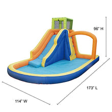 BANZAI Splash Falls Inflatable Water Park Multi