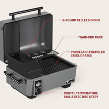 Tytus Portable Tabletop Pellet Smoker & Cover, 285 sq in Cooking Area