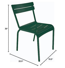 Fermob Luxembourg Side Chair - Set of 2 - Cedar Green