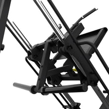 Gronk Fitness Leg Press Hack Squat Machine Adjustable Black