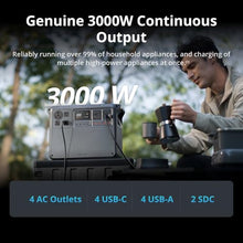 DJI Power 2000 Portable Power Station, Solar Generator with 200W Panel