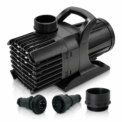 Aqua Pulse Submersible Pond Pump, 8,000 GPH, 100 ft Quick Disconnect Cord