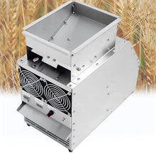 TsoLay Bird Feed Blown Shell Splitter, Birds Feed Wind Sheller Selection Screening Machine with Adjustable Speed Fan, 60-80 Kg/Hour, Stainless Steel, for Millet, Miscellaneous Grains, Rice, Beans