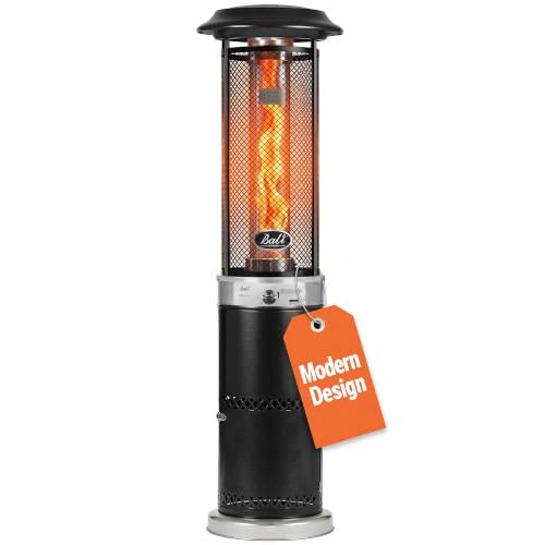 BALI OUTDOORS Propane Patio Heater Stainless Steel Standing