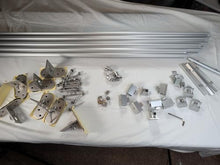 Planet 4 Solar - Mounting Kit for mounting 4 Solar Panels to a Shingle roof, with Clamps, T-Mounting Brackets & 88 Inch Made in the USA Rails.