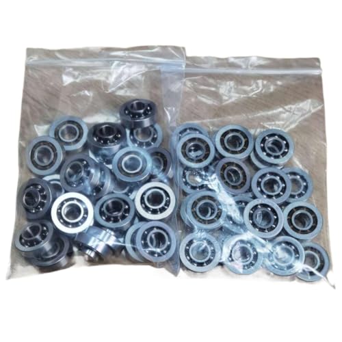 Ball Bearing and Oil Seal Set 2.5X Compatible with Garden Tool Parts Chainsaw Models 135 140 435 435E 440 440E 8K1927225B (25sets Bearings)
