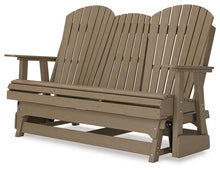 Signature Design by Ashley Hyland Wave HDPE Outdoor Glider Loveseat