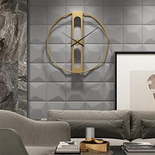 EHVYBDX Wall Clocks Modern Large Wall Clock Iron Round Face Large Outdoor Garden Clock Home Decoration