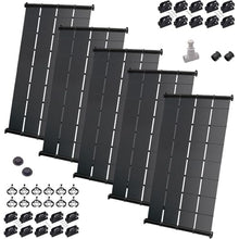 SunValue Ultimate Solar Pool Heater DIY Kit - Get the Most Out of Your Pool - Extend Your Swim Season & Pool Enjoyment (5-4'x10' Panels / 200 Square Feet)