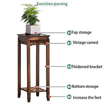 ZOCWJK Indoor Plant Stand Wooden Flower Rack Indoor Outdoor Multi-Tier Plant Display Stand Pot Shelf Storage Rack Multifunctional,