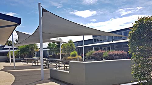 Sentinel Shade Systems Summit Series Shade Sails Square Sherbet Orange