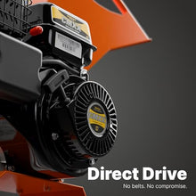 Forest Master FM8DD Petrol Wood Chipper & Mulcher - Compact Heavy-Duty 8HP Engine - Chipping Capacity Up to 3 inch* - Direct Drive, Anti-Block System - UK Designed with Expert Support