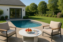 Onza - Outdoor White Coffee Table