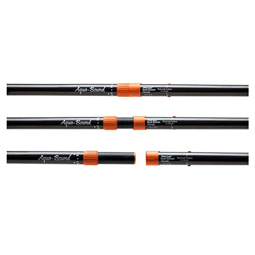 AQUA BOUND Tango Fiberglass Straight Shaft 4-Piece Kayak Paddle Fuego